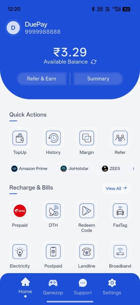 App Home